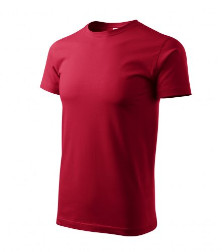 Férfi marlboro piros színű basic póló - XS méret