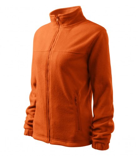Női narancssárga színű polár dzseki - XL méret