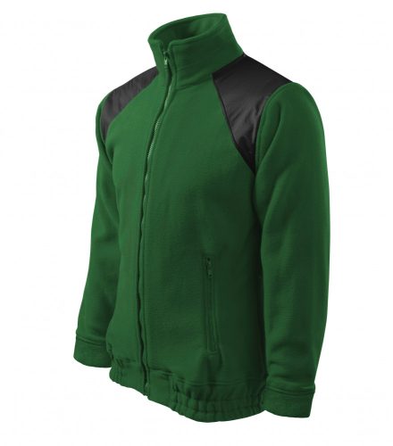 Unisex üvegzöld színű polár dzseki - XL méret