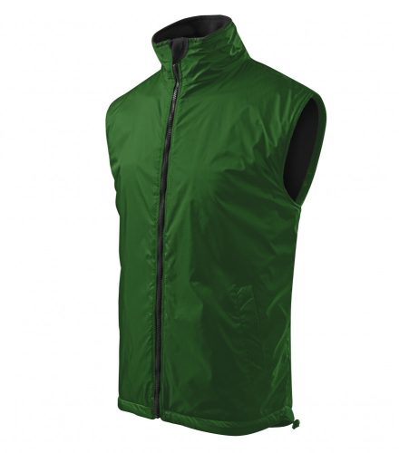 Férfi üvegzöld színű body warmer mellény - XL méret