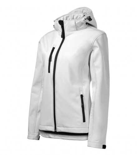 Női fehér színű softshell kabát - 2XL méret