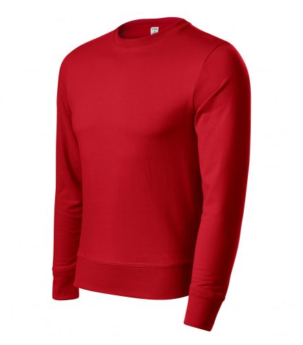 Unisex piros színű pulóver - L méret